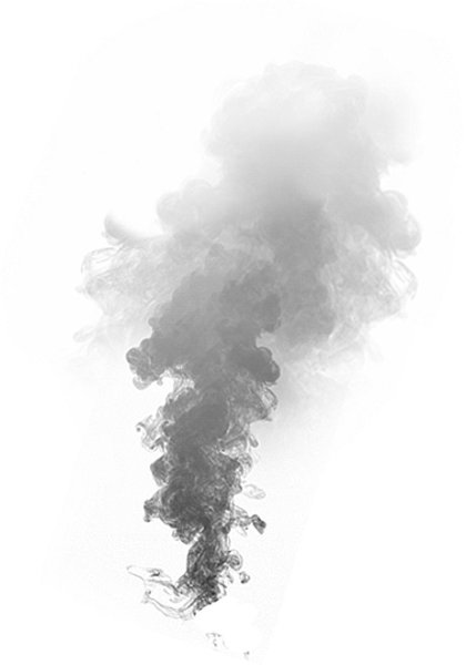 Дым без фона