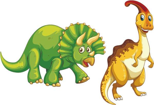 Мультяшные Динозаврики