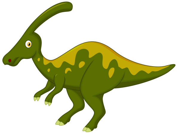 Динозавр на прозрачном фоне