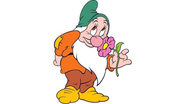 Скромник Гном Белоснежка