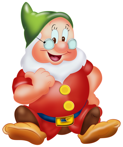 Гном тихоня из Белоснежки