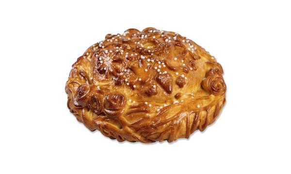 Каравай на белом фоне