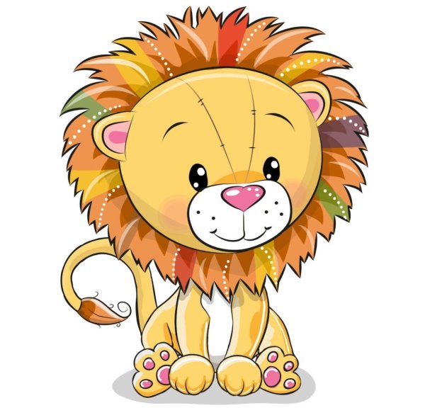 Львенок мультяшный