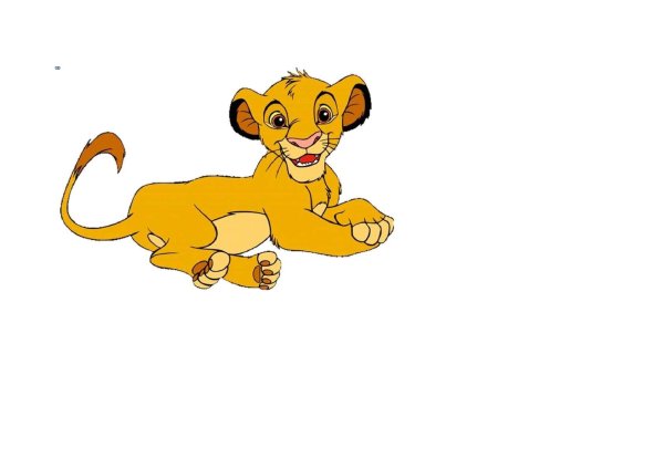 Король Лев Симба маленький