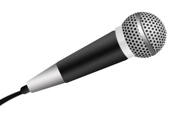 Микрофон на прозрачном фоне
