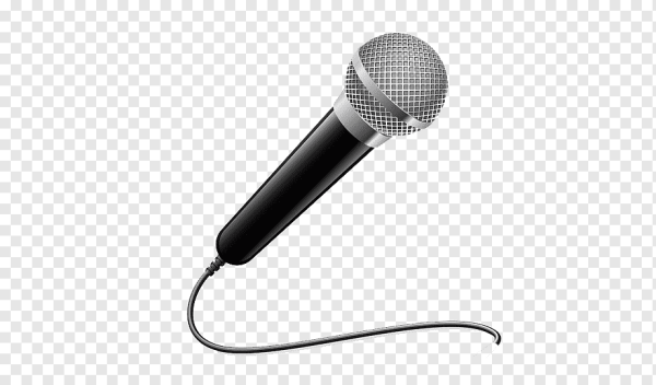 Микрофон на прозрачном фоне