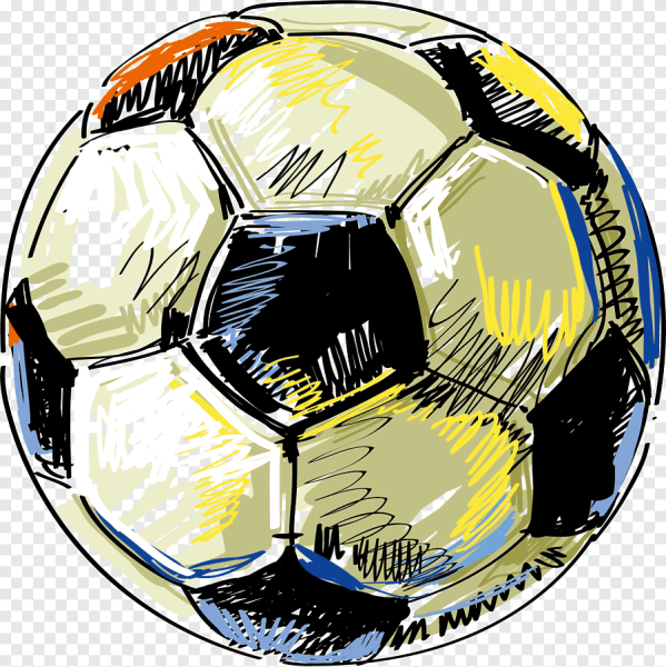 Футбольный мяч иллюстрация