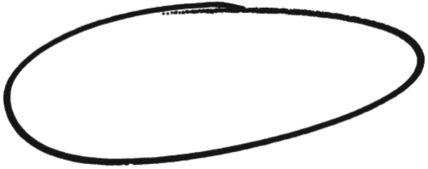 Обводка овал