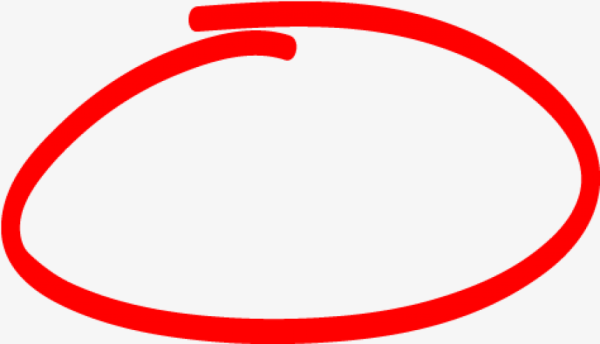 Красная обводка