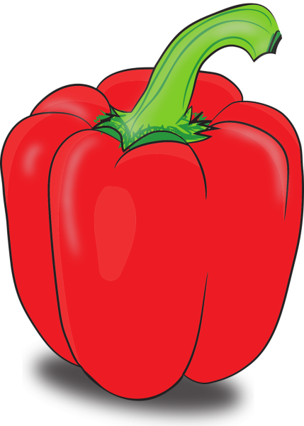 Нарисовать перец