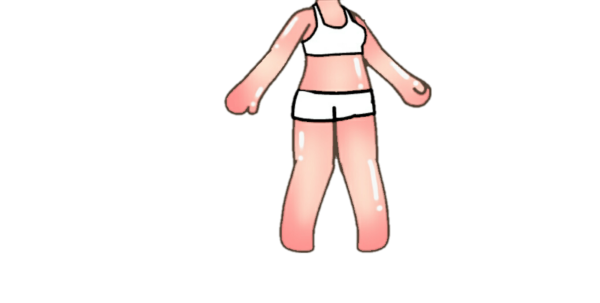 Тело из гача лайф манекен