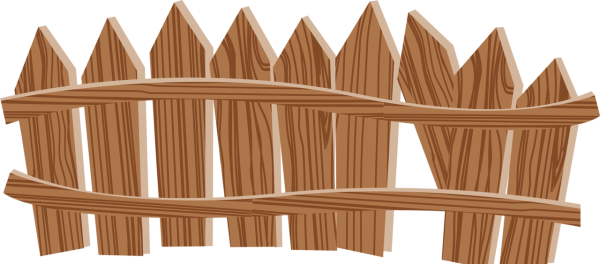 Мультяшный заборчик