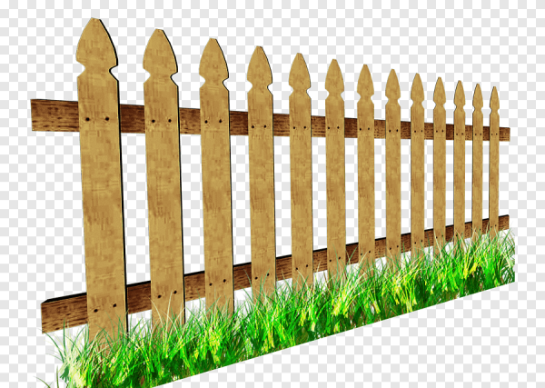 Забор нарисованный