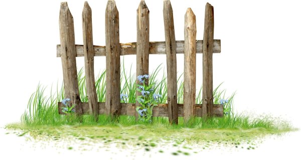 Забор иллюстрация