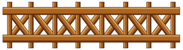 Мультяшный заборчик