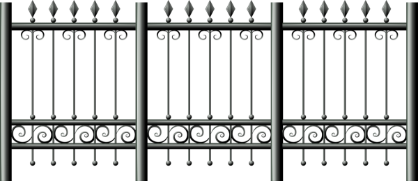 Решетка ограждения металлическая ОС-т15-00