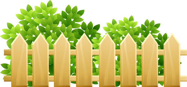 Забор мультяшный