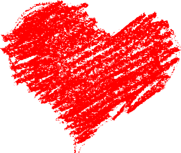 Сердце кистью