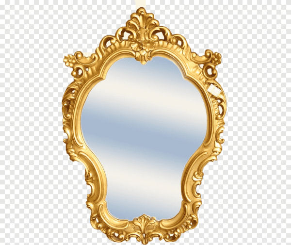 Зеркало на прозрачном фоне