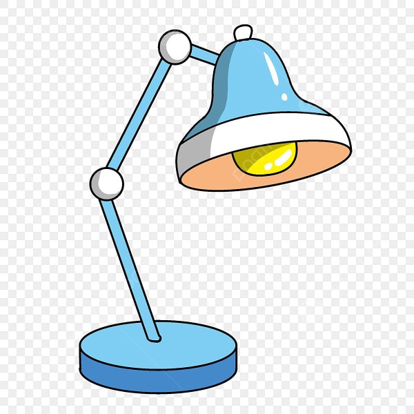 Лампа рисовать