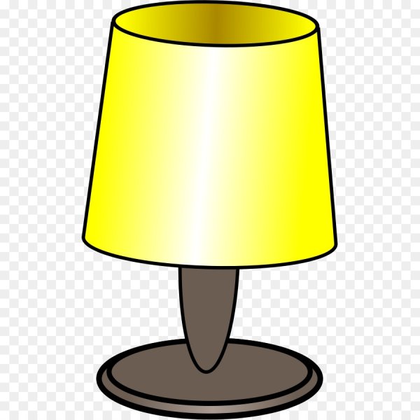 Нарисовать настольную лампу