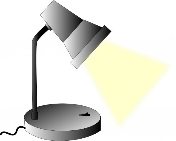Настольная лампа для презентации