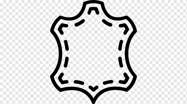 Пиктограмма натуральная кожа