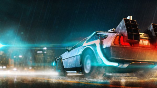DELOREAN DMC 12 Cyberpunk