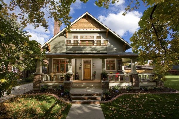Крафтсман стиль загородный