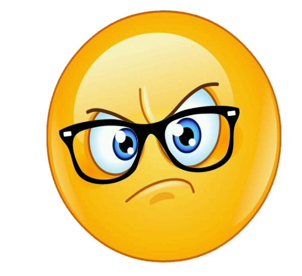 Строгий смайлик