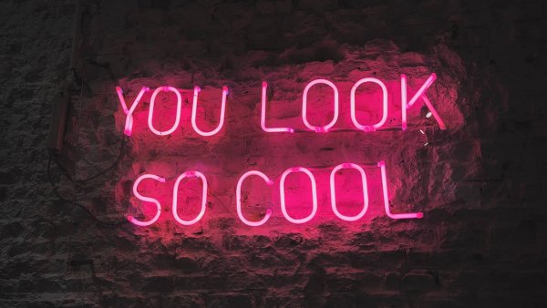 Неоновые надписи обои