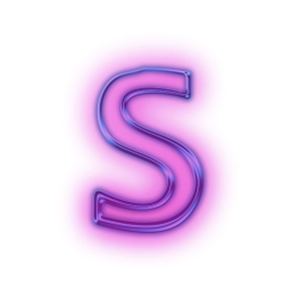 Неоновая буква з