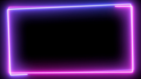 Неоновая рамка