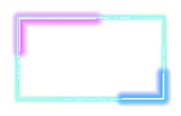 Неоновая рамка для фотошопа