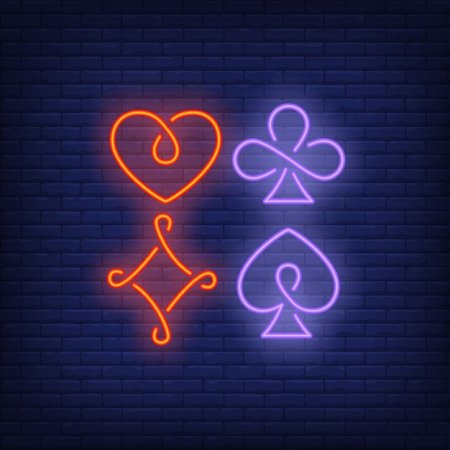 Неоновые карты