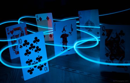 Неоновые карты