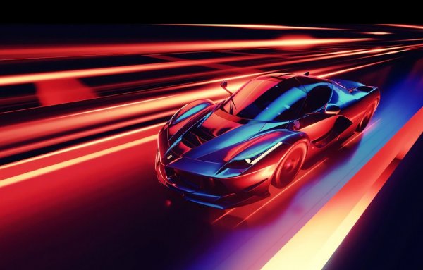 Автомобиль абстракция