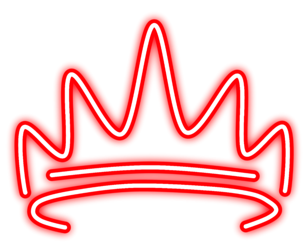 Неоновые наклейки без фона