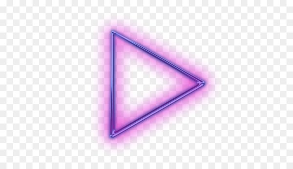 Неоновый ромб