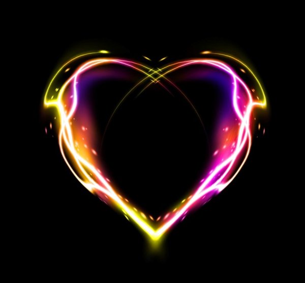 Светящееся сердце