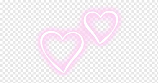 Аниме с сердечками фотошоп