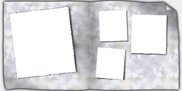 Простые рамки для фотоколлажа