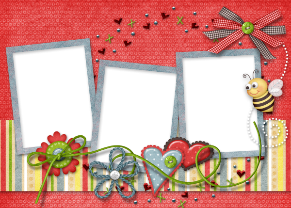 Тройные рамки для фотографий