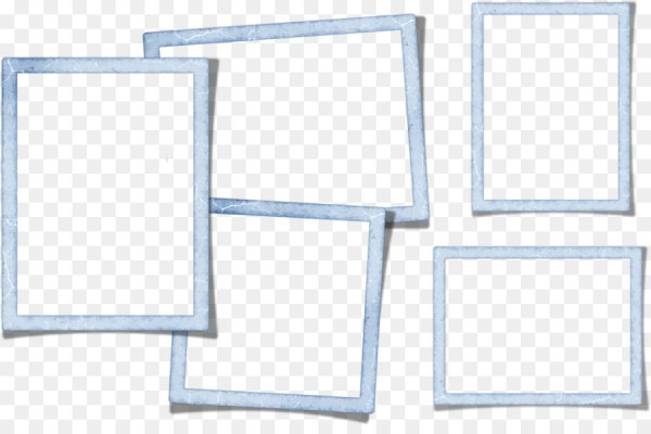 Простые рамки для фотоколлажа