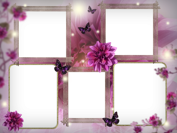 Красивые рамки для фотоколлажа