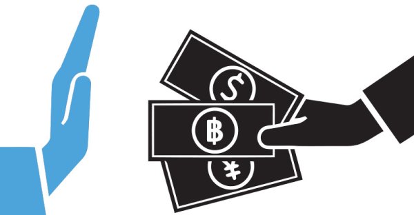 Коррупция вектор