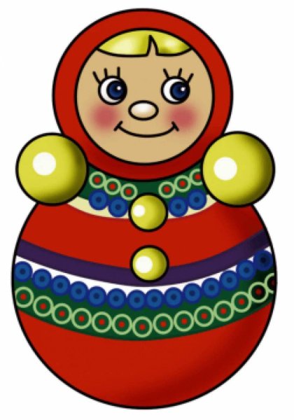 Рисование неваляшка