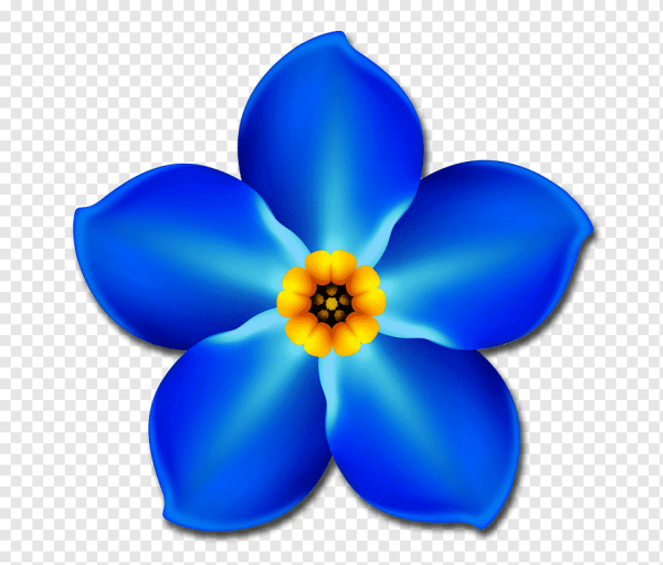 Цветы мультяшные