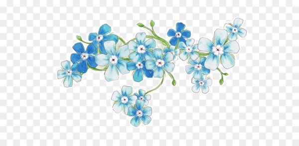 Незабудки орнамент