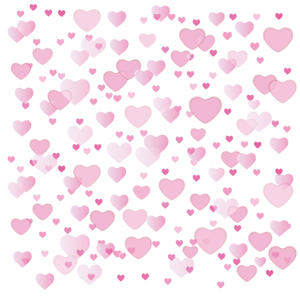 Розовый фон с сердечками для фотошопа